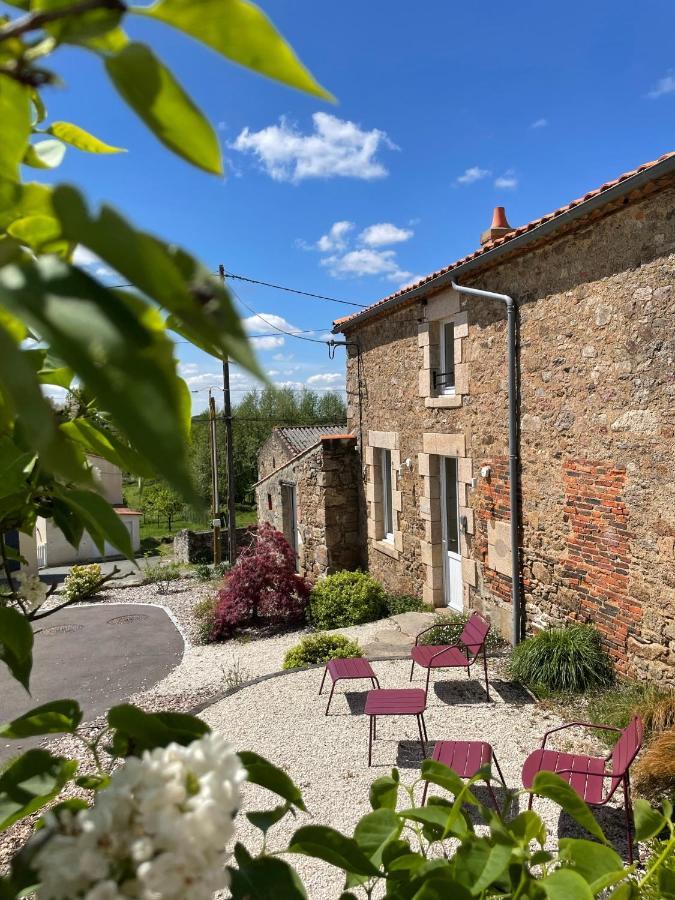 Le Bois Aux Feuilles Blanches Villa Saint-Michel-Mont-Mercure Eksteriør bilde